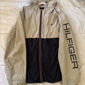 Tommy Hilfiger Windbreaker | Cream and Navy